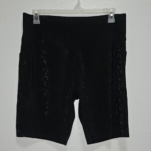 Vital Life Black Biker Shorts